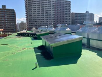 東京都 下水道局 大島ポンプ所トップライト補修工事